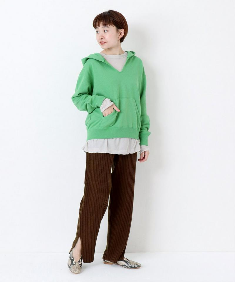 《WEB限定》JS+eウールリブパンツ◆