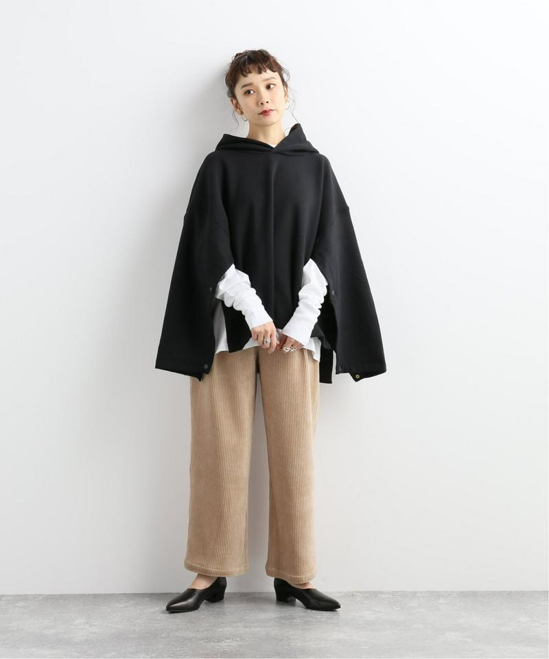 【 PRE_ 】PONCHO SNAP HOOD:ポンチョ