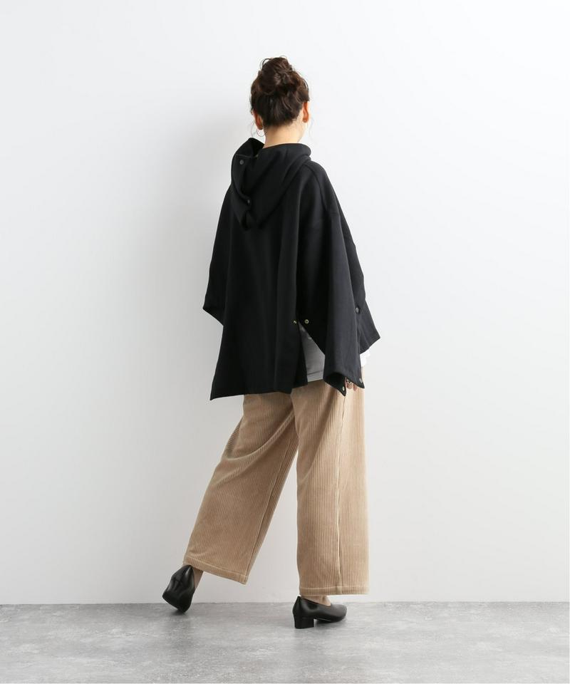 【 PRE_ 】PONCHO SNAP HOOD:ポンチョ