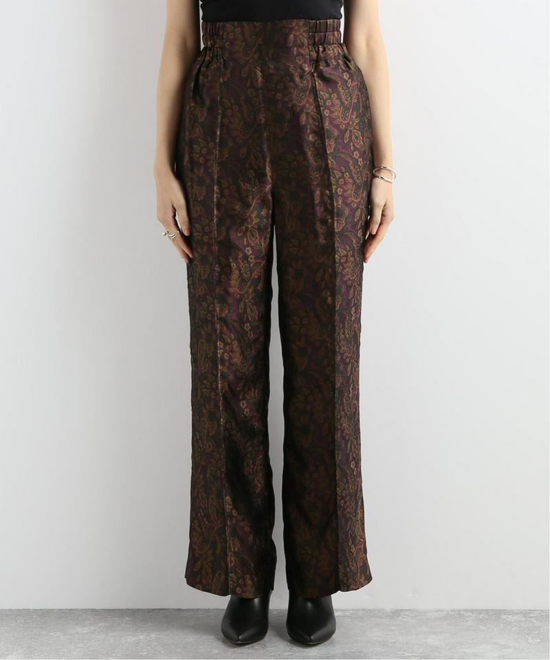 【QUWAGI/クワギ】FLARE WIDE PANTS：パンツ