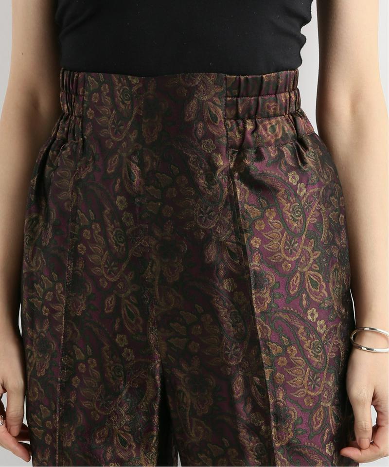 【QUWAGI/クワギ】FLARE WIDE PANTS：パンツ