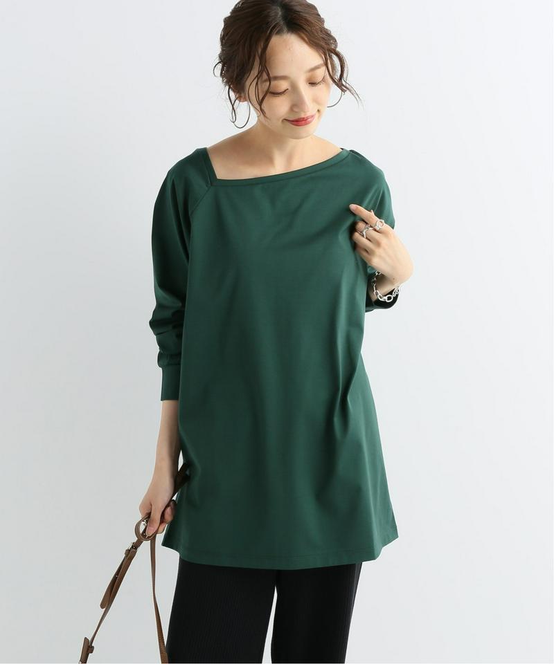 【NEU】ウルティマコットンアシメネックロングT