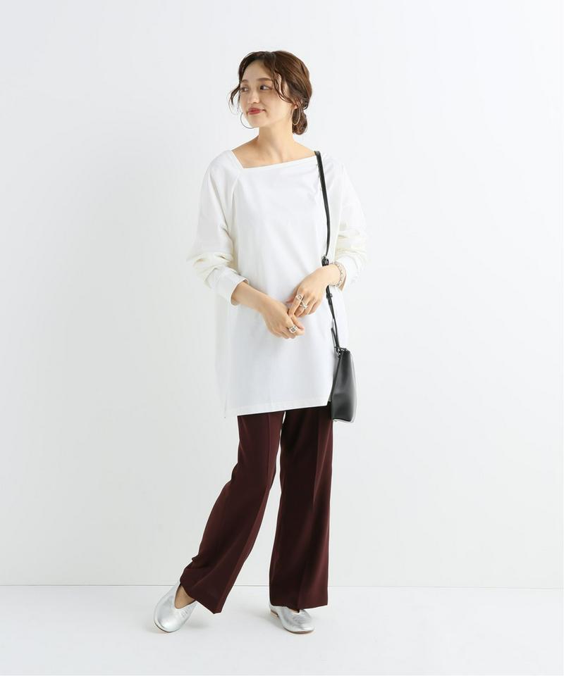 【NEU】ウルティマコットンアシメネックロングT