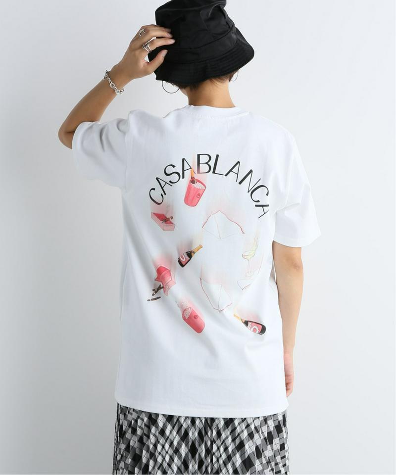 【CASABLANCA/カサブランカ】 Falling 001：Tシャツ