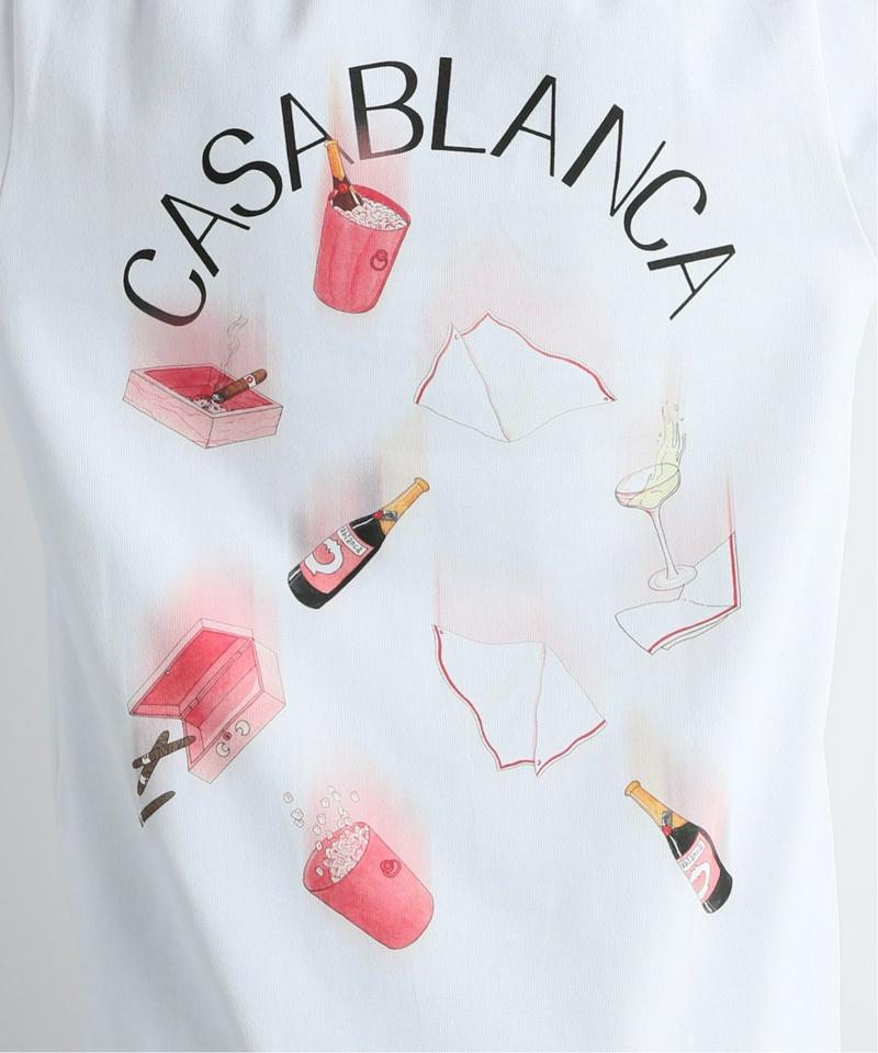 【CASABLANCA/カサブランカ】 Falling 001：Tシャツ