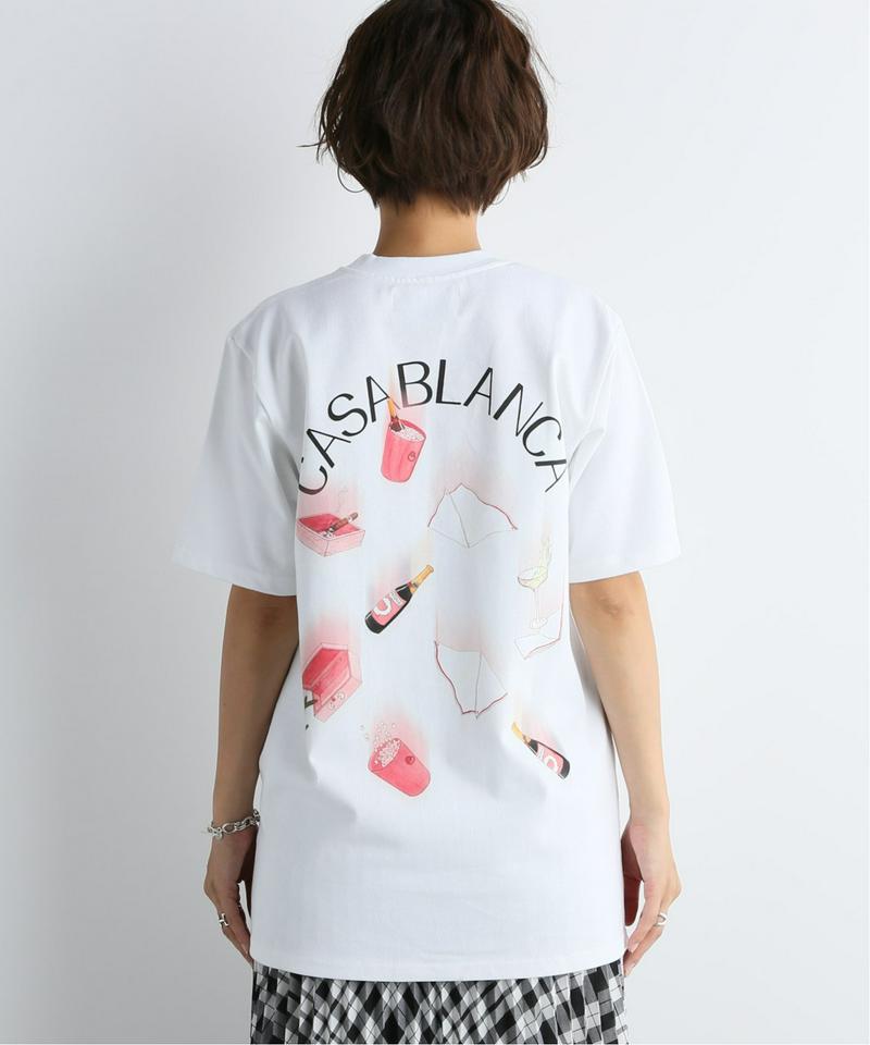 【CASABLANCA/カサブランカ】 Falling 001：Tシャツ
