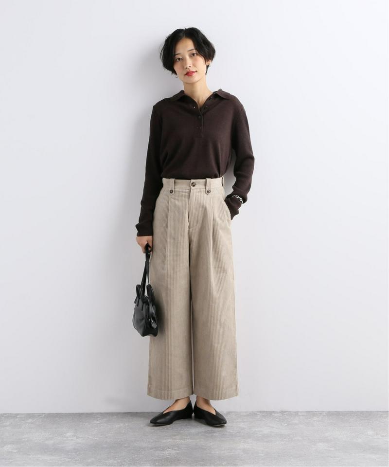 【NEU】ワイドウェールコーデュロイパンツ