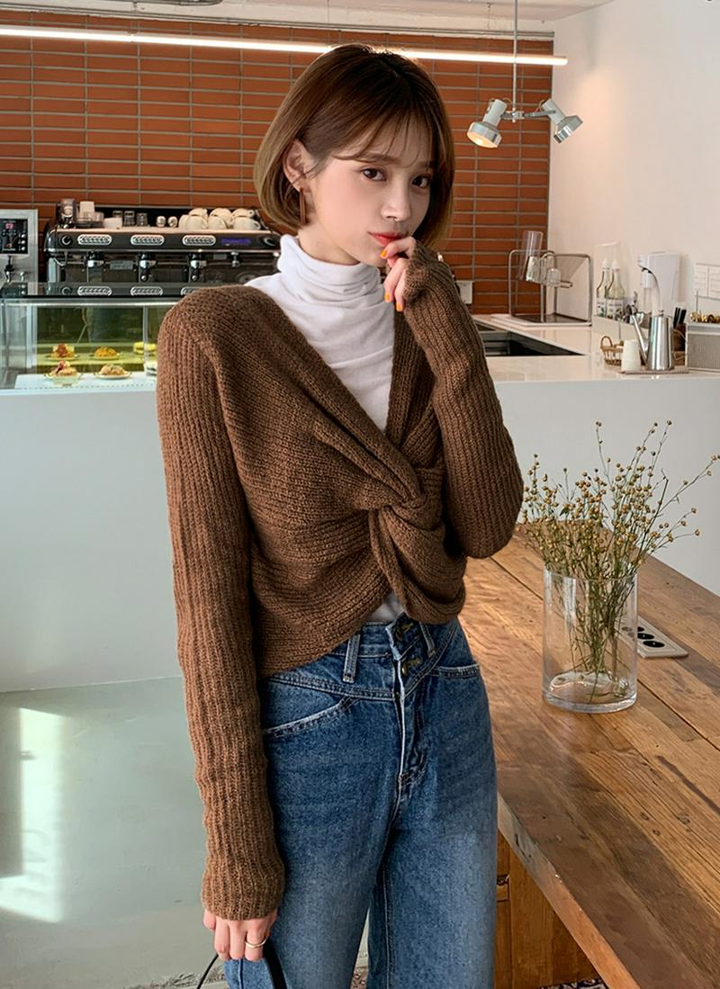 2WAYツイストニット・全4色