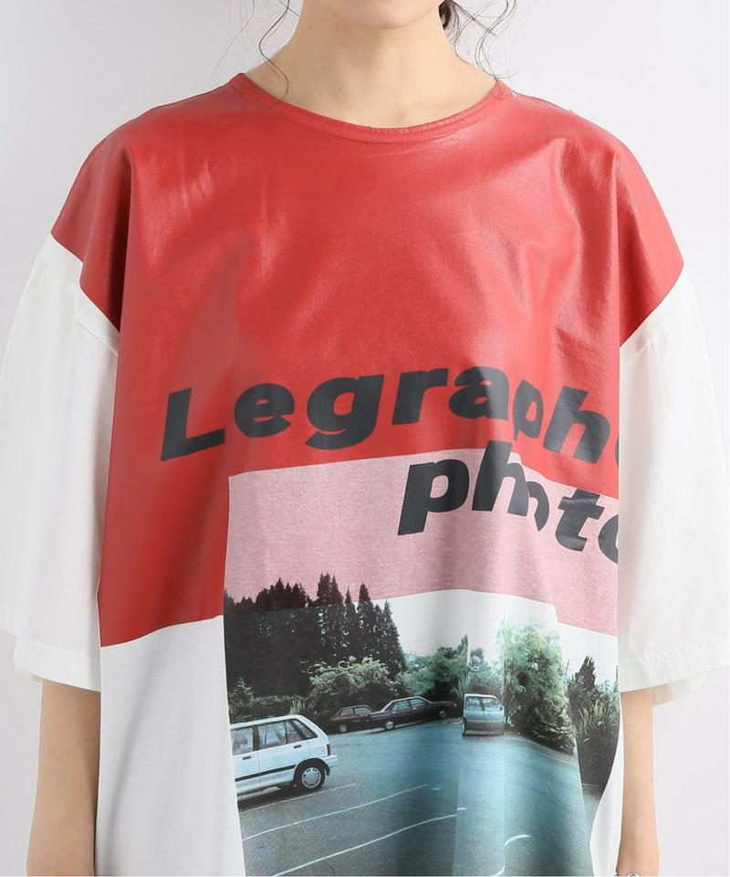 【UN PORTABLE／アン ポータブル】PHOTOGRAPHY CAR:Tシャツ