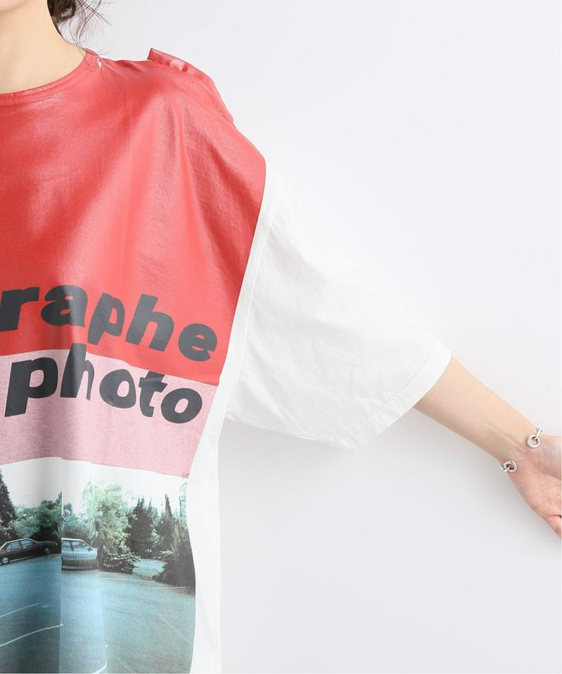 【UN PORTABLE／アン ポータブル】PHOTOGRAPHY CAR:Tシャツ
