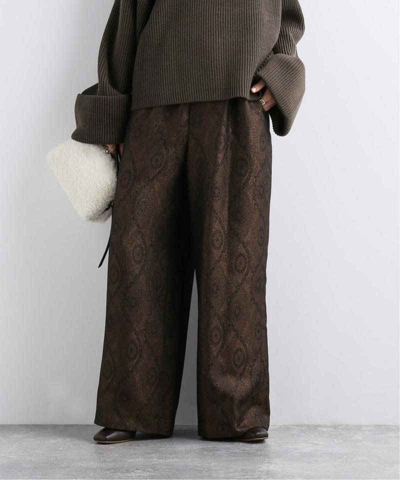 【RITO/リト】MAIN METALLIC WIDE PANTS：パンツ