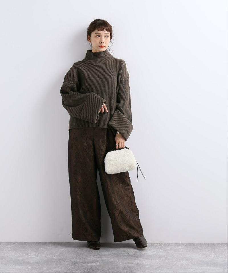 【RITO/リト】MAIN METALLIC WIDE PANTS：パンツ