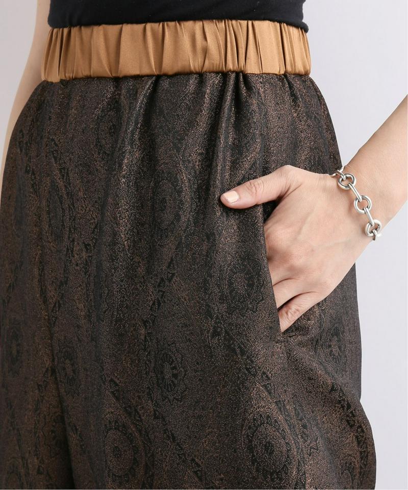 【RITO/リト】MAIN METALLIC WIDE PANTS：パンツ