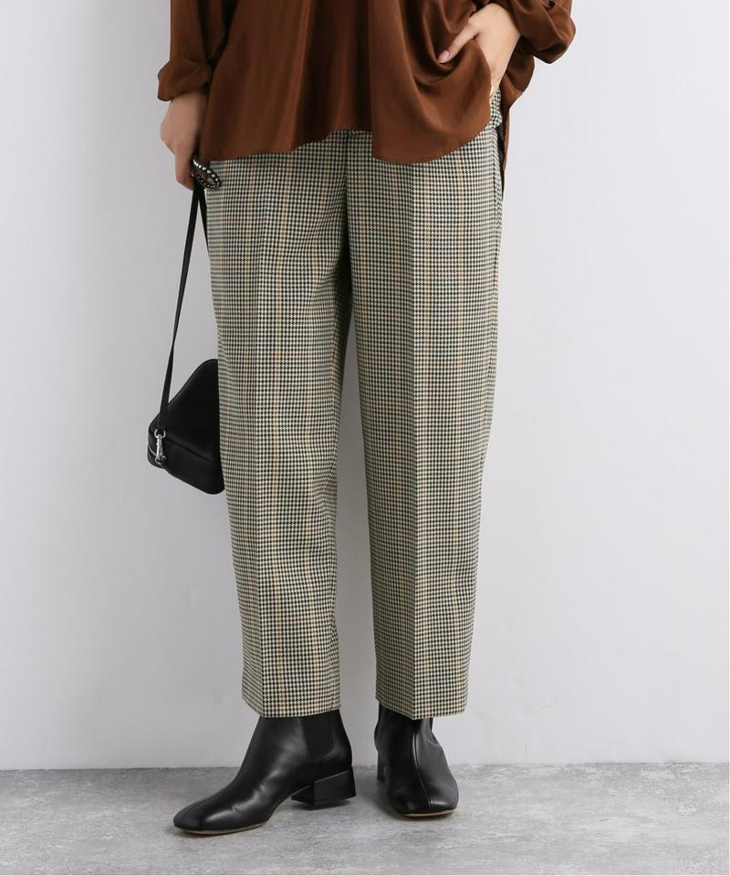 ハイツイストウールクロップドパンツ
