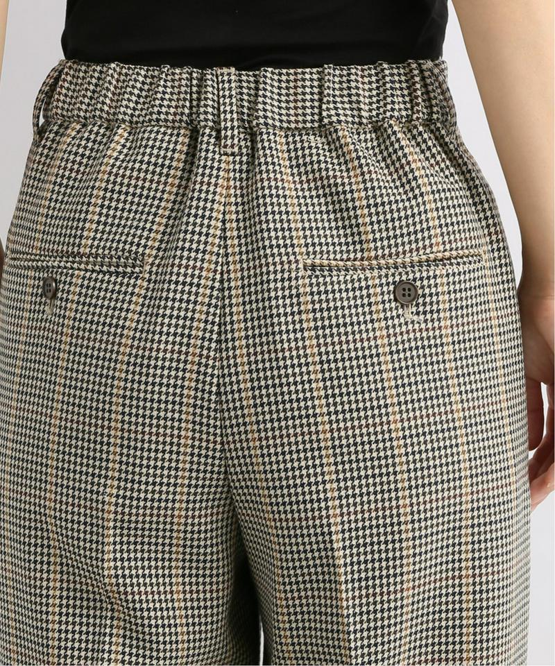 ハイツイストウールクロップドパンツ
