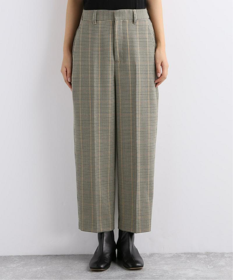 ハイツイストウールクロップドパンツ
