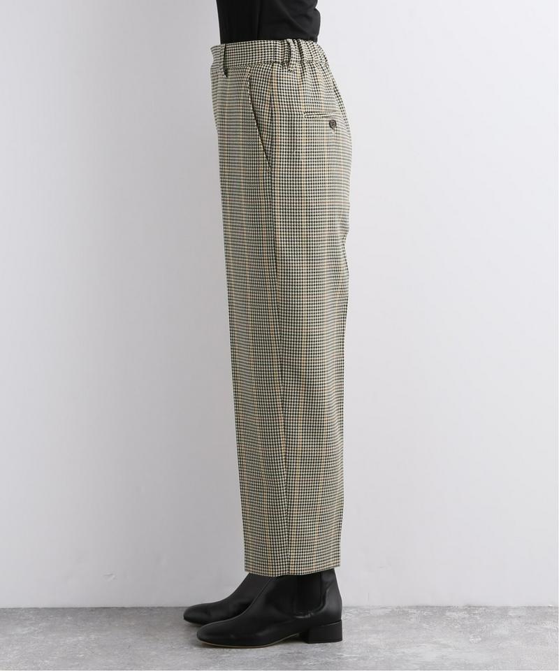 ハイツイストウールクロップドパンツ