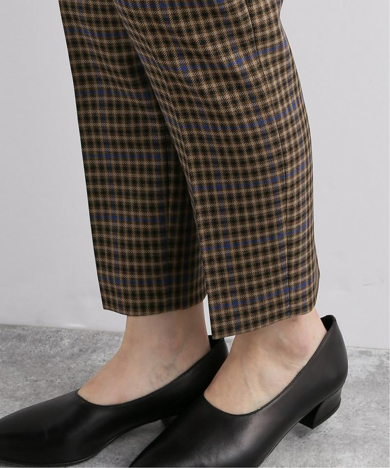 ウールライクツイルテーパードパンツ