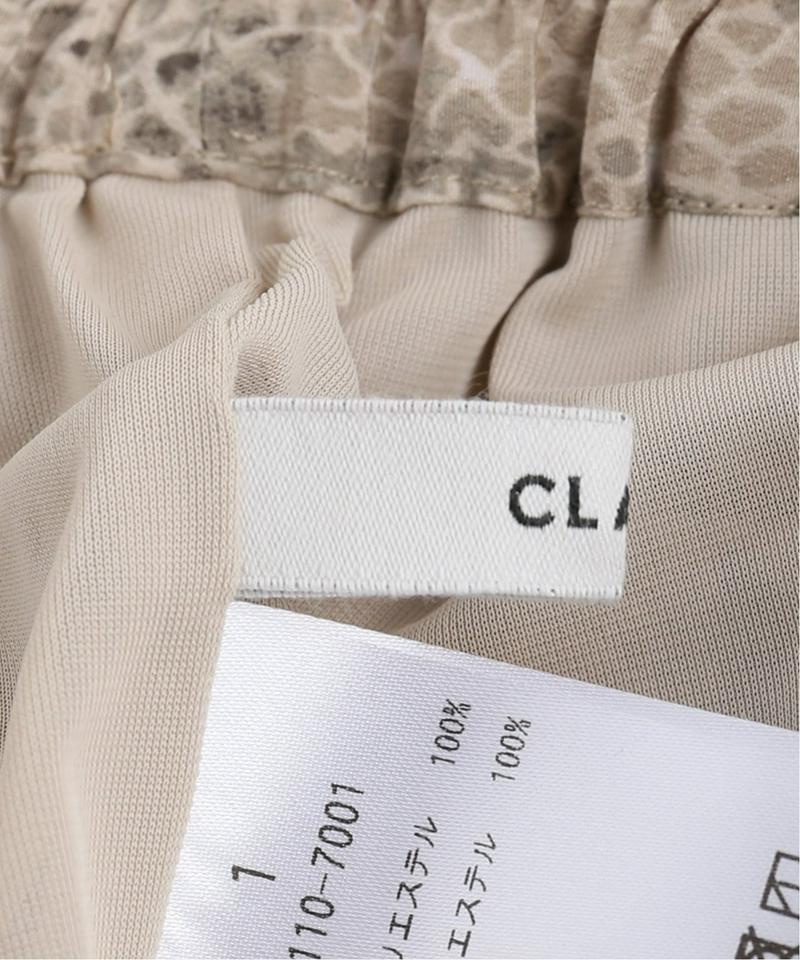 【CLANE/クラネ】PYTHON LOOSE PANTS:パンツ