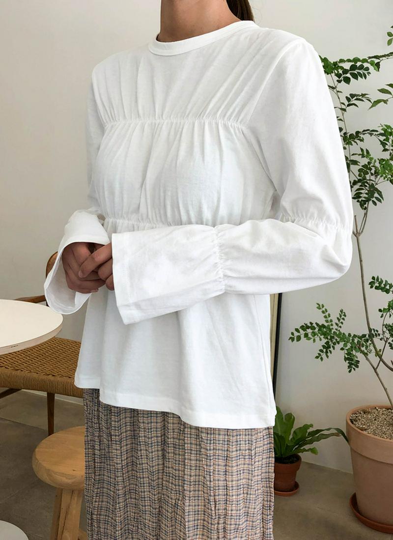 ティアード長袖Tシャツ