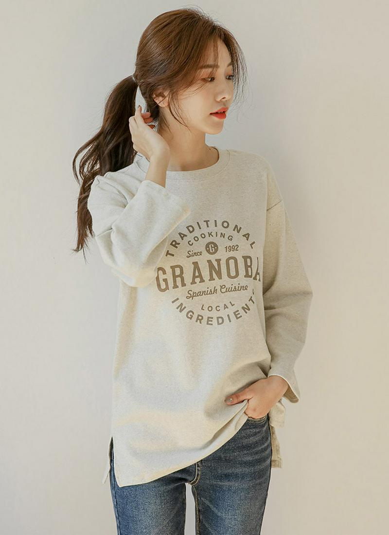 裏起毛GRANOBAスウェットTシャツ