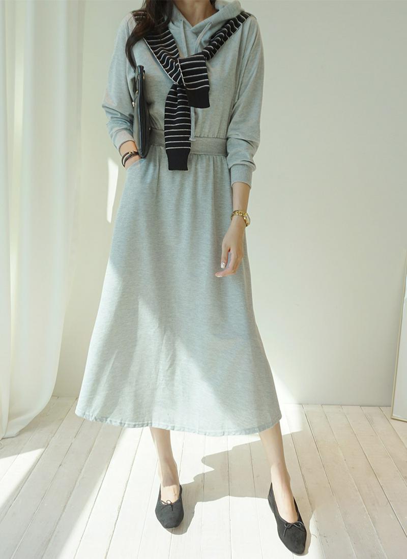 ボーダーニットショール