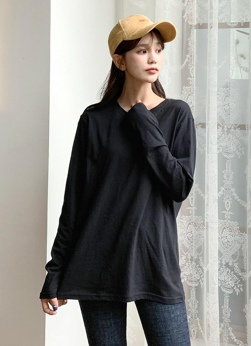 ラウンドルーズTシャツ・全6色