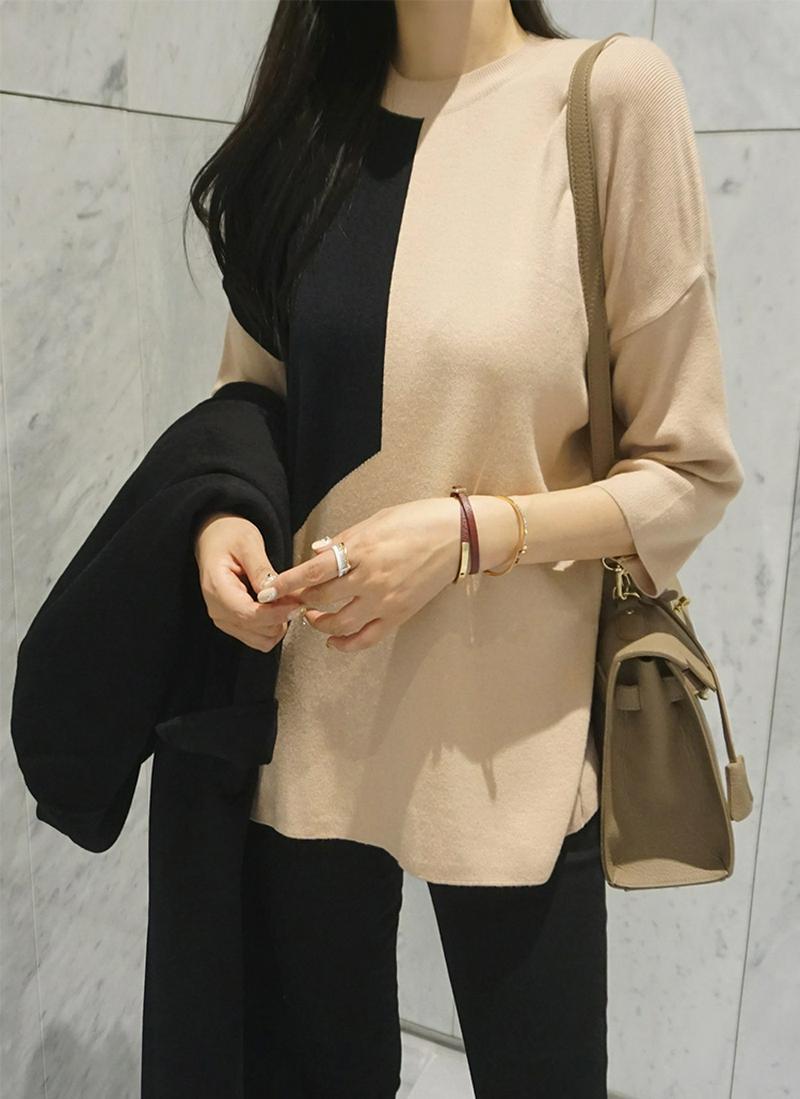 ツートンニット