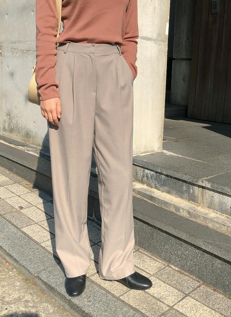 ウエストタックワイドスラックス