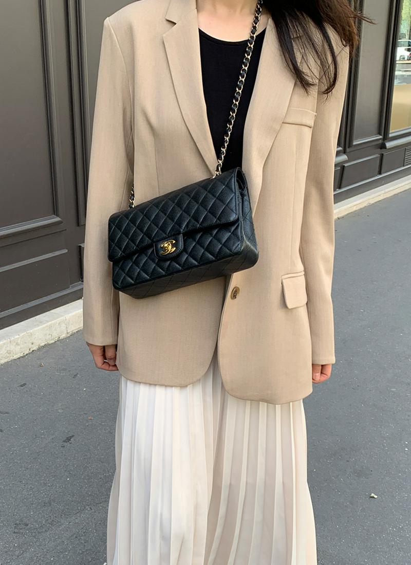 フラップポケットツーボタンジャケット