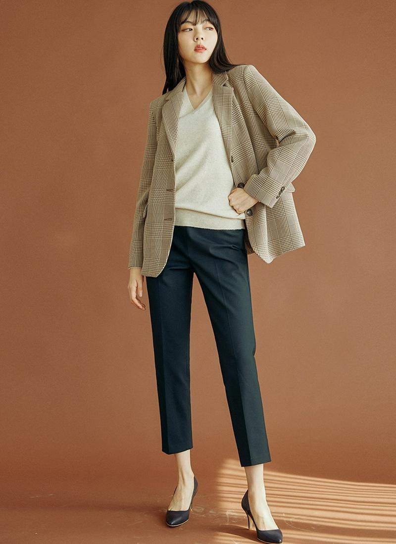 グレンチェックジャケット