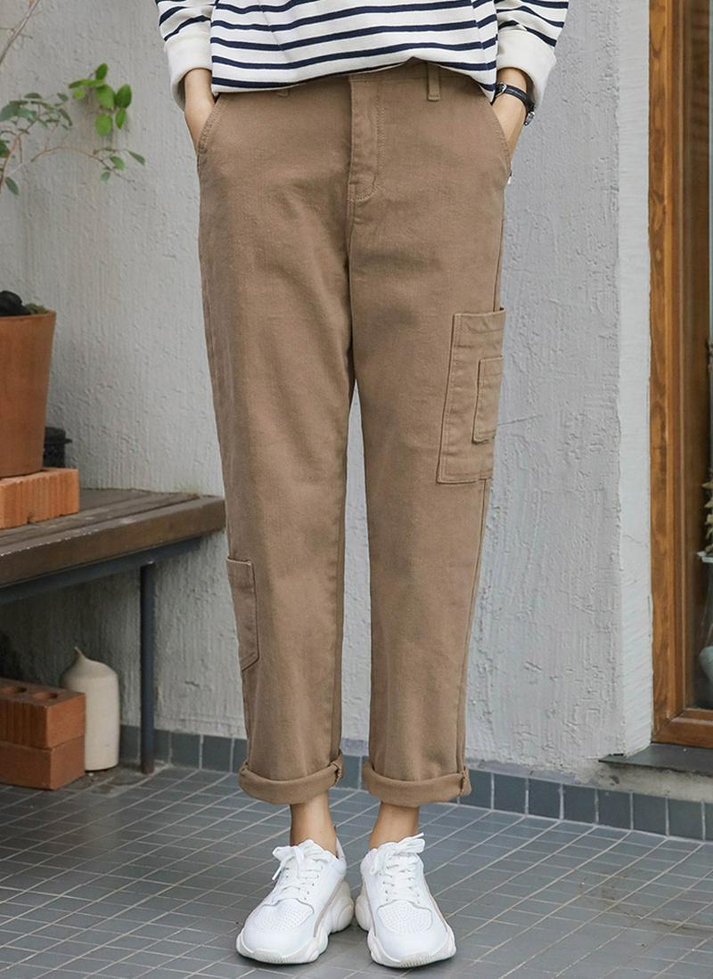 裏起毛ポケットパンツ