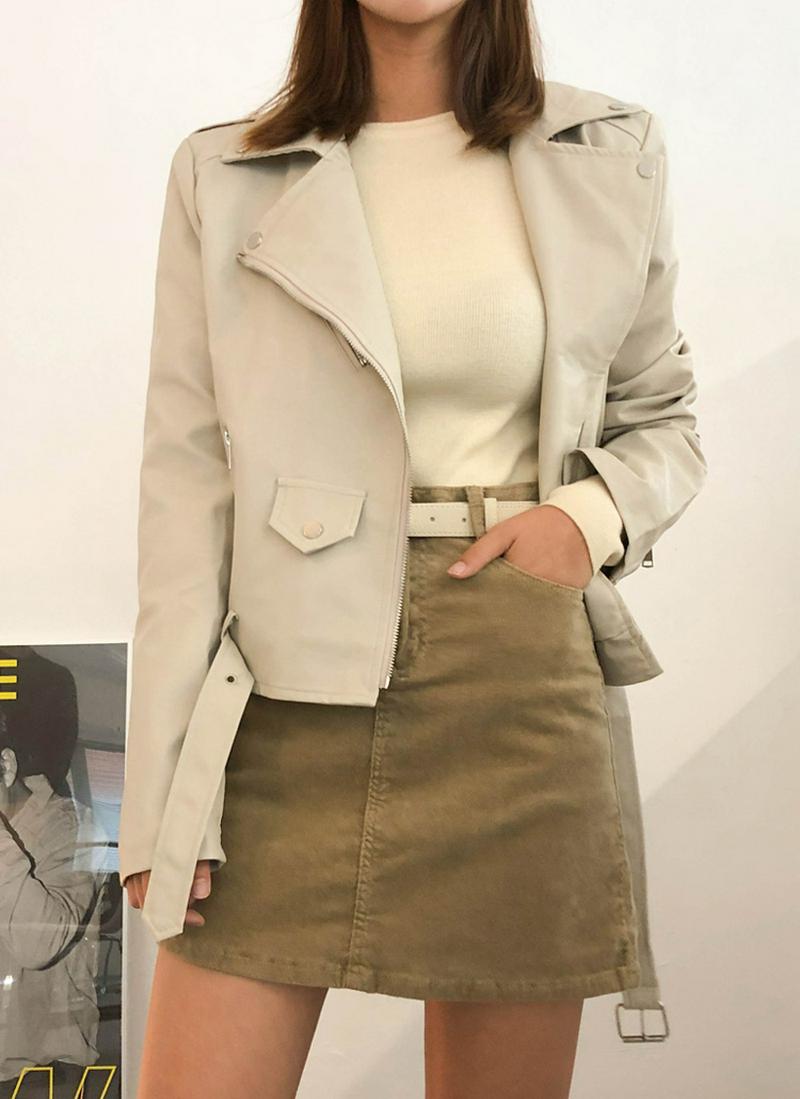 ベルトヘムライダースジャケット