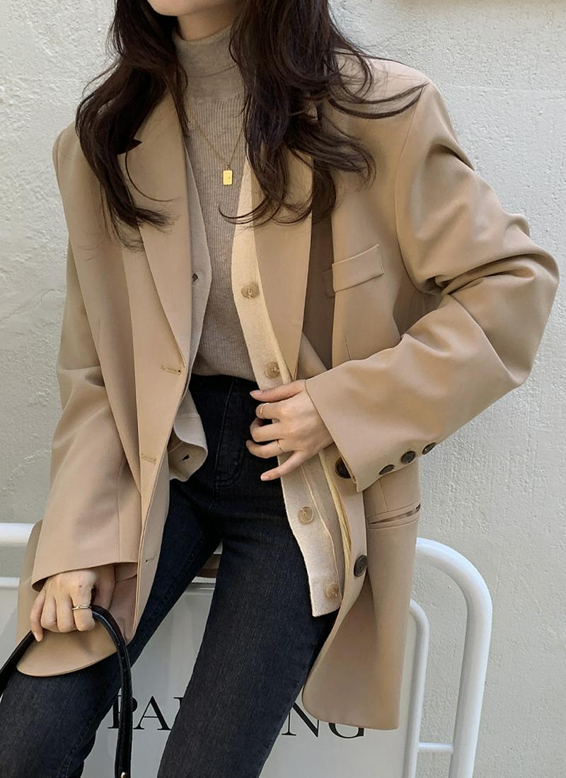 スリーボタンジャケット