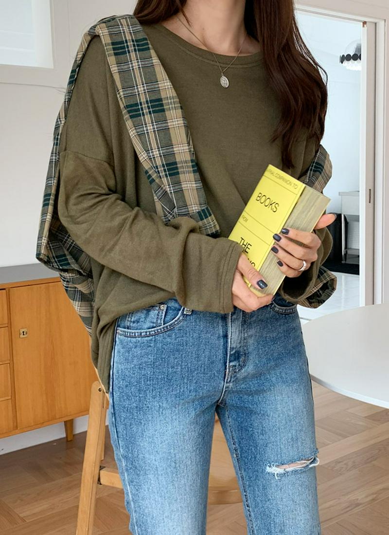 ロングスリーブニット