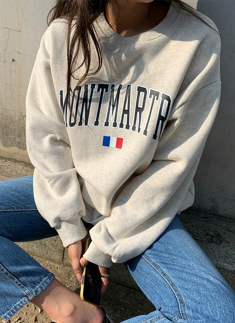 裏起毛MONTMARTREスウェット