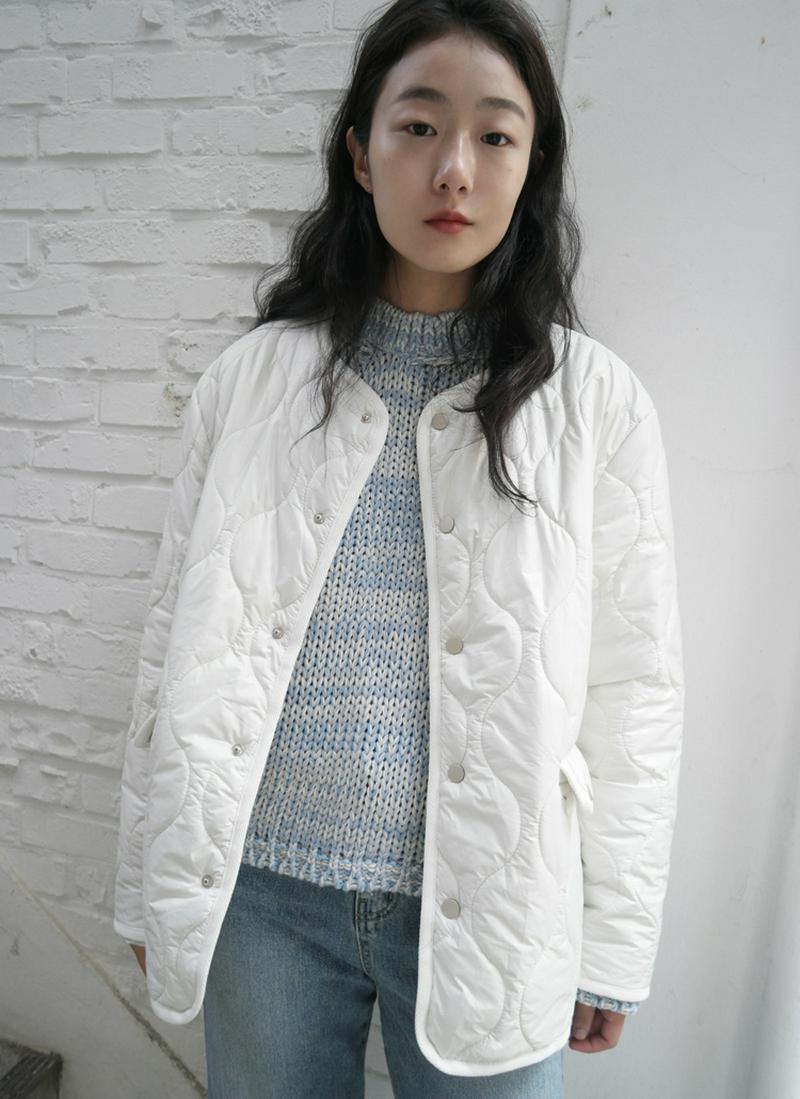 シンプルキルティングジャケット