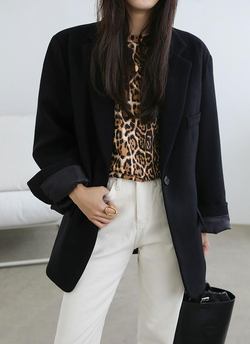 ウールミックスジャケット