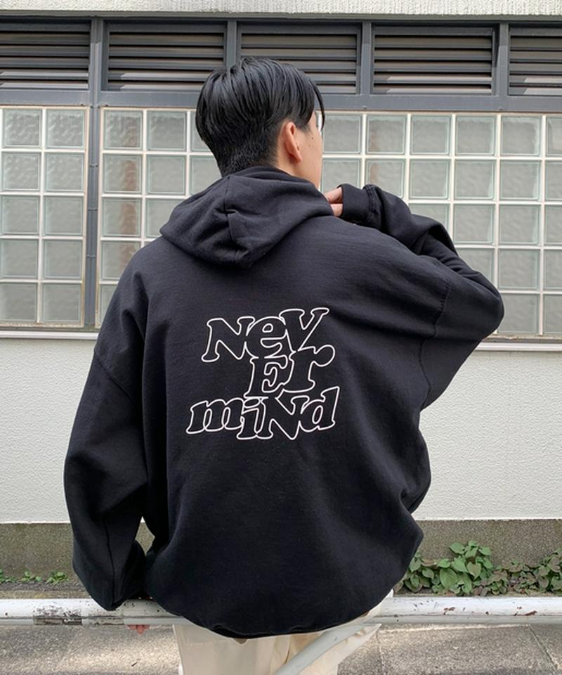 Who S Who Gallery フーズフーギャラリー の Never Cooperビッグシルエットバックプリント ロゴパーカー Parte