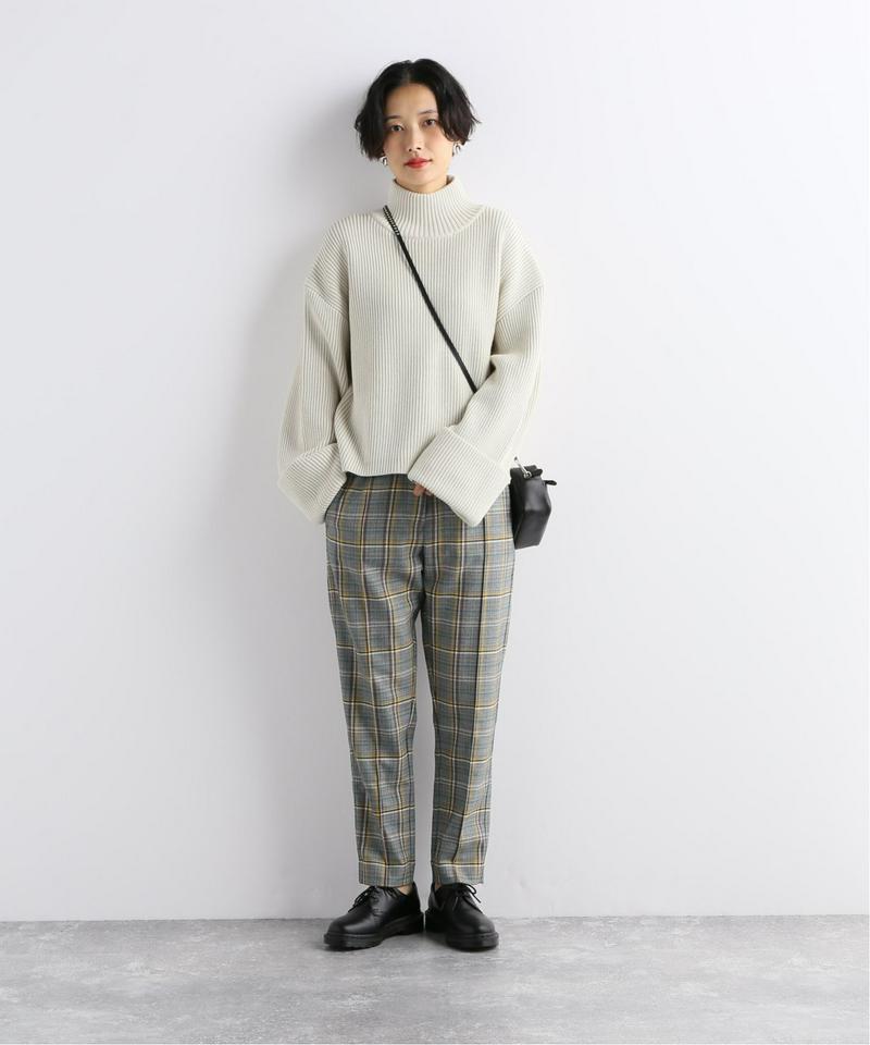 【TELA/テラ】check PANTS:チェックパンツ