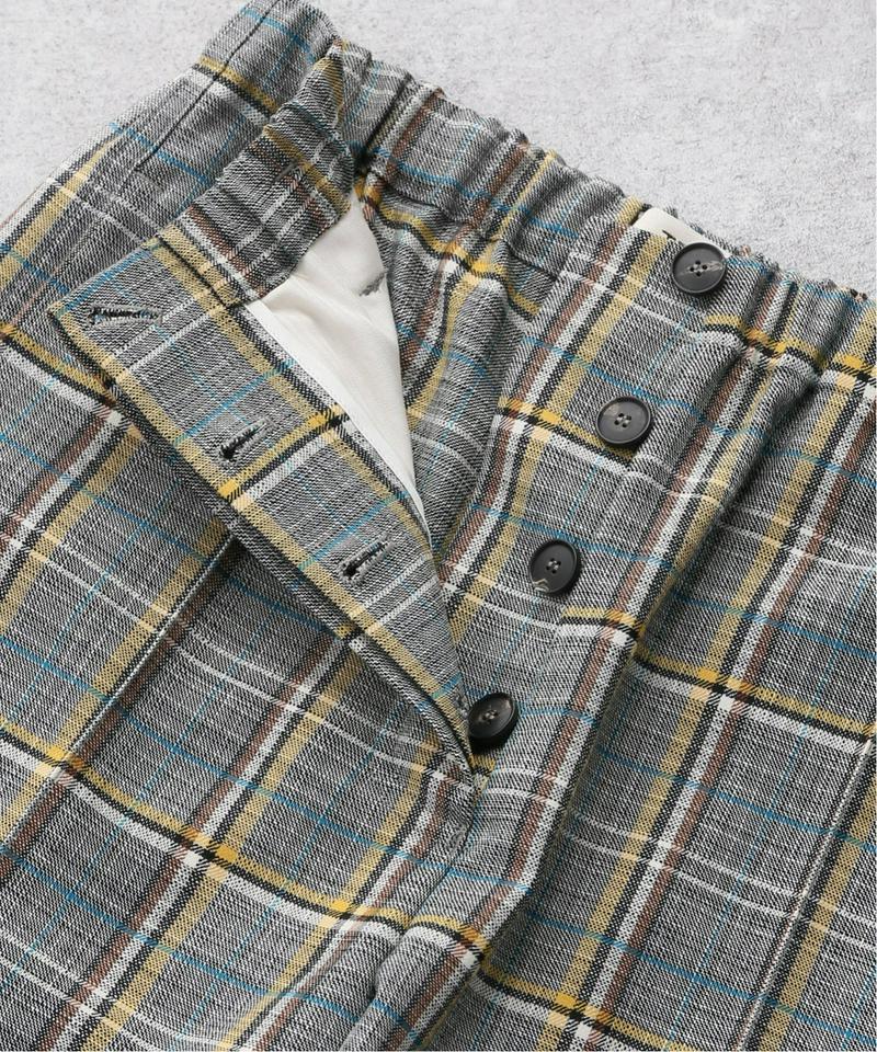 【TELA/テラ】check PANTS:チェックパンツ
