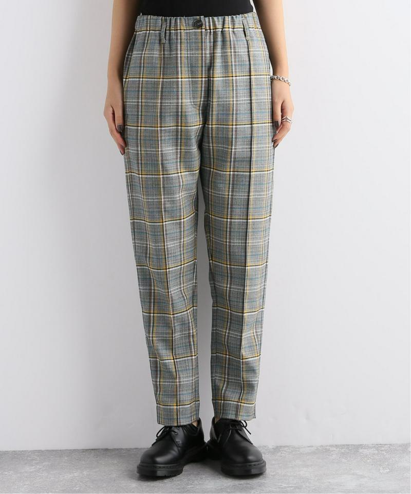 【TELA/テラ】check PANTS:チェックパンツ