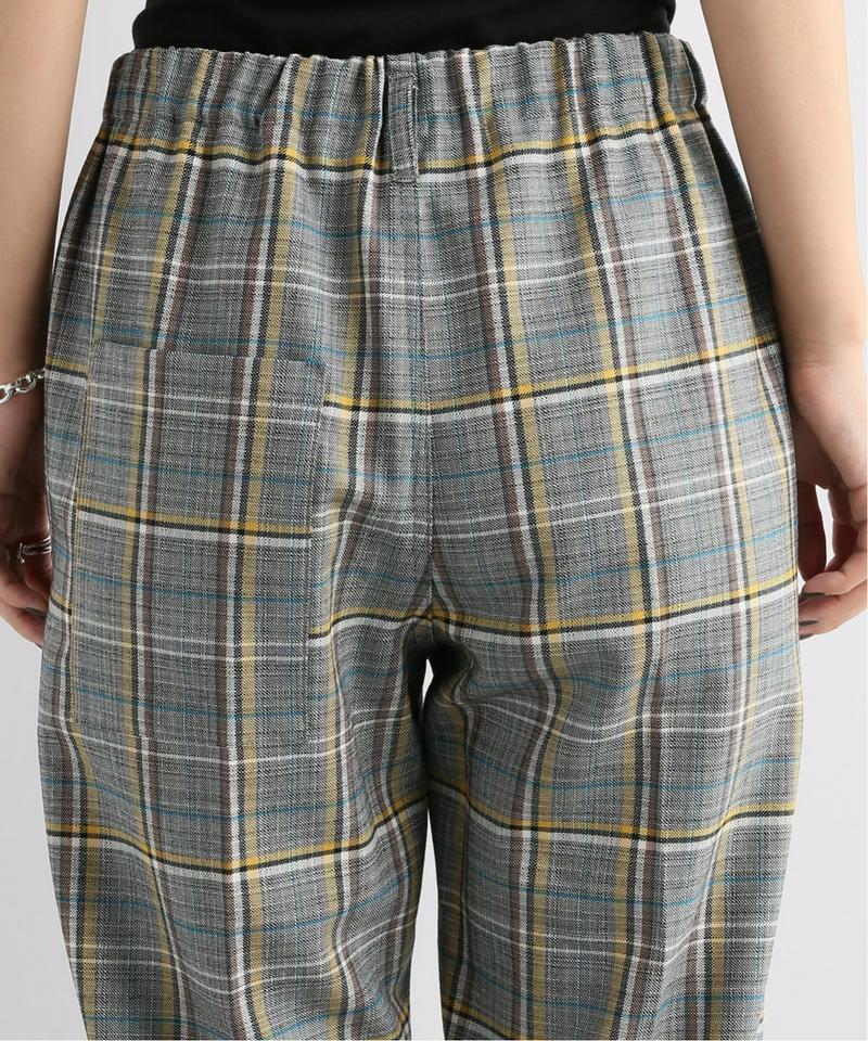 【TELA/テラ】check PANTS:チェックパンツ