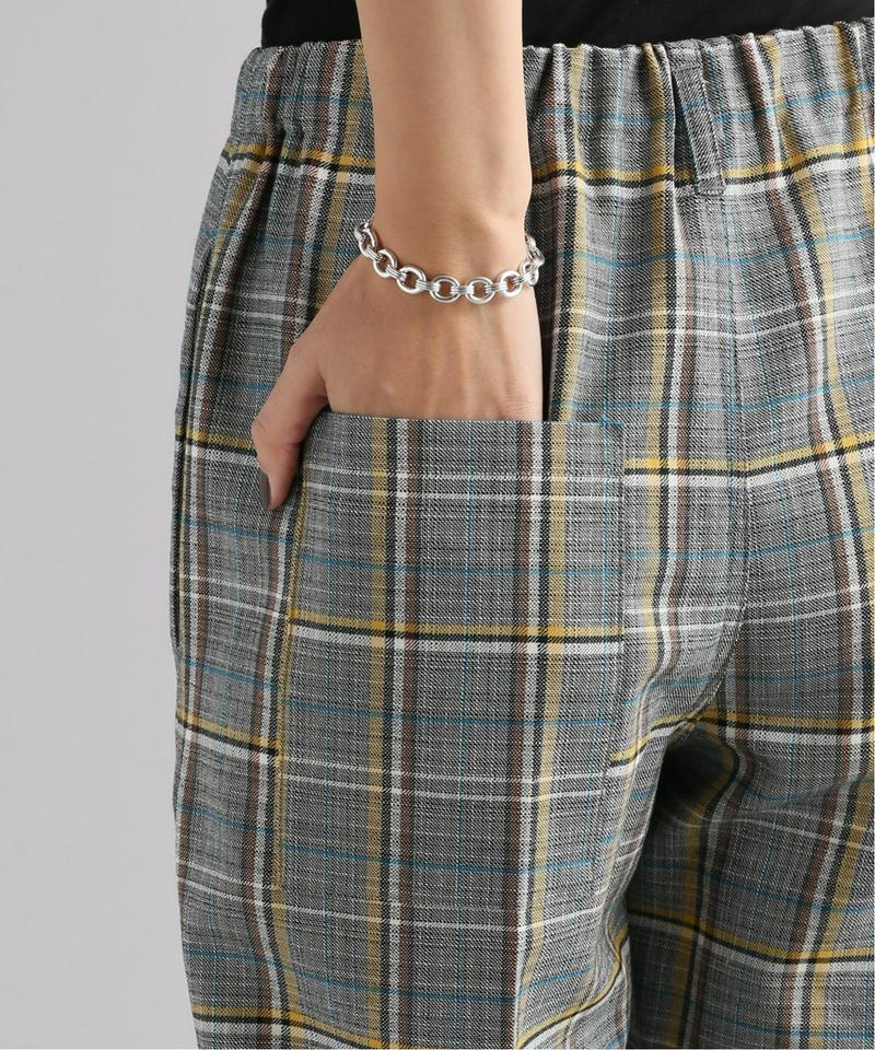 【TELA/テラ】check PANTS:チェックパンツ