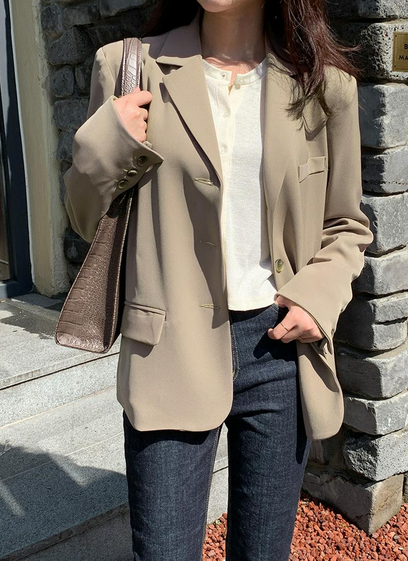 スリーボタンジャケット