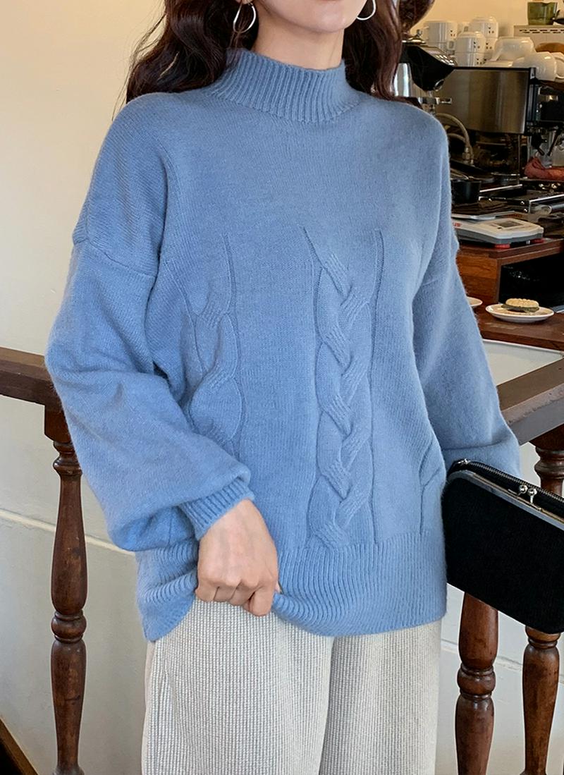 ツイストラインニット・全3色