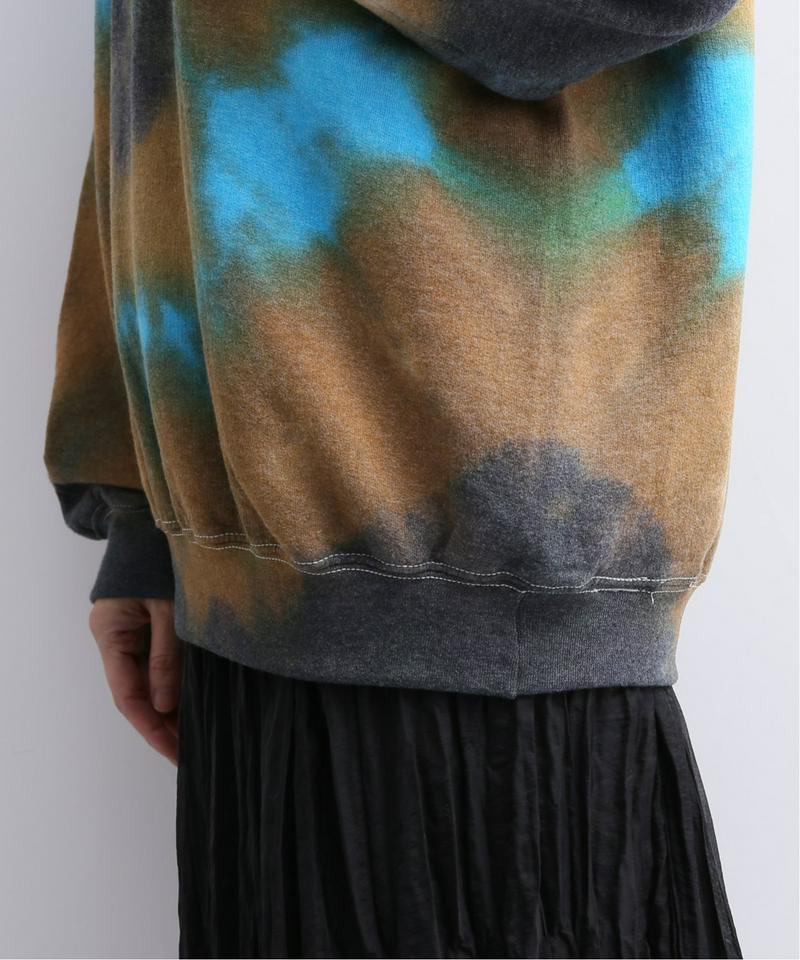 【COLLINA STRADA/コリーナ・ストラーダ】TIE DYE CREW (NO GRAPHIC):スウェット