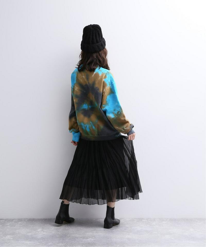 【COLLINA STRADA/コリーナ・ストラーダ】TIE DYE CREW (NO GRAPHIC):スウェット