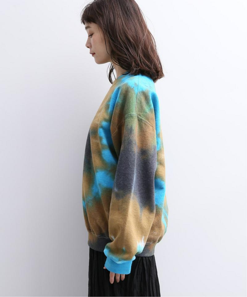【COLLINA STRADA/コリーナ・ストラーダ】TIE DYE CREW (NO GRAPHIC):スウェット