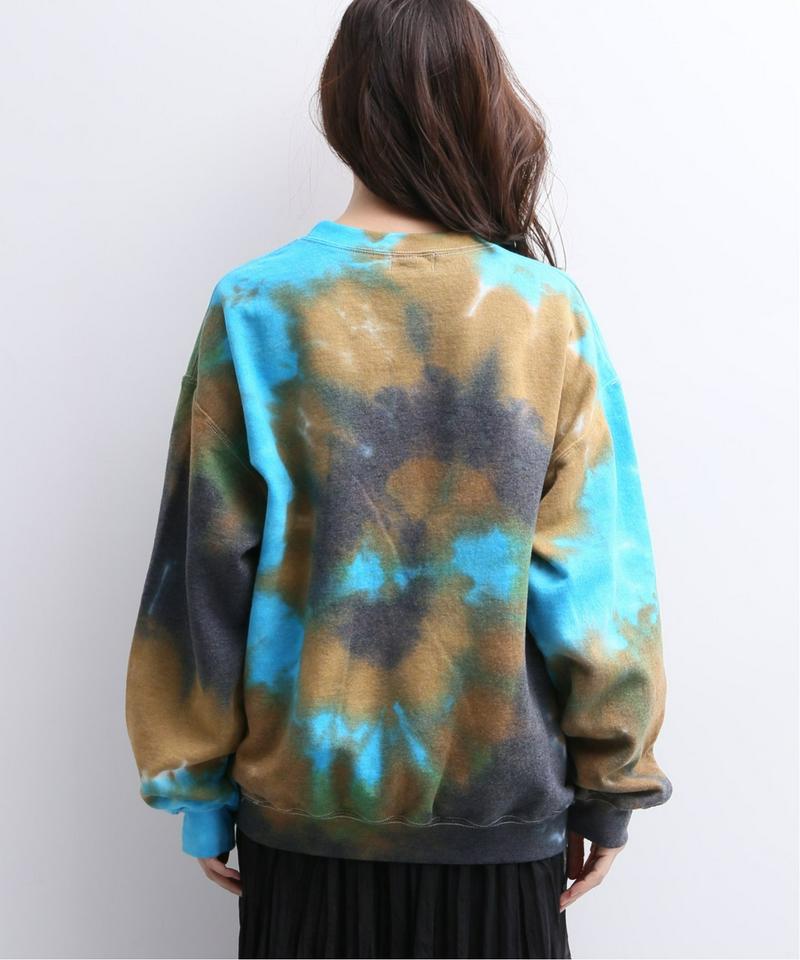 【COLLINA STRADA/コリーナ・ストラーダ】TIE DYE CREW (NO GRAPHIC):スウェット